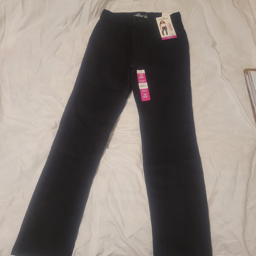 Jordache Black Skinny Stretch Pants